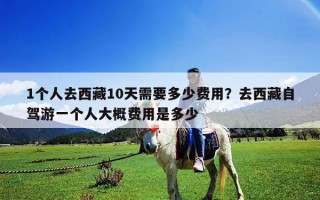 1个人去西藏10天需要多少费用？去西藏自驾游一个人大概费用是多少