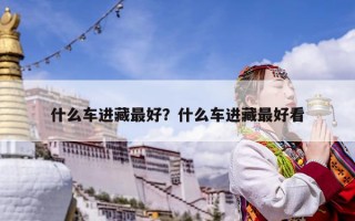 什么车进藏最好？什么车进藏最好看