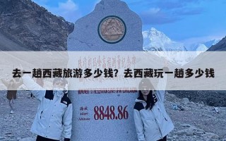 去一趟西藏旅游多少钱？去西藏玩一趟多少钱