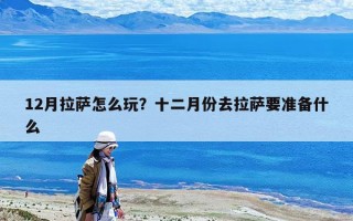 12月拉萨怎么玩？十二月份去拉萨要准备什么