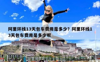 阿里环线13天包车费用是多少？阿里环线13天包车费用是多少呢