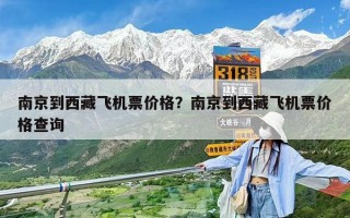 南京到西藏飞机票价格？南京到西藏飞机票价格查询