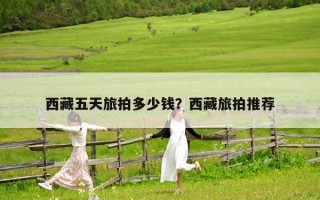 西藏五天旅拍多少钱？西藏旅拍推荐