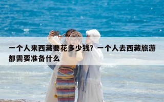 一个人来西藏要花多少钱？一个人去西藏旅游都需要准备什么