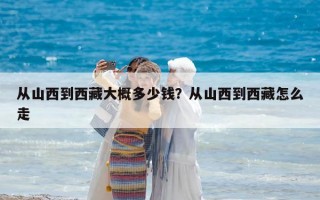 从山西到西藏大概多少钱？从山西到西藏怎么走