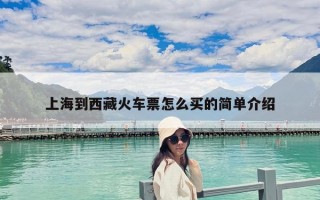 上海到西藏火车票怎么买的简单介绍