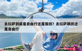 去拉萨到底是自由行还是报团？去拉萨跟团还是自由行