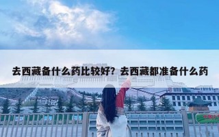 去西藏备什么药比较好？去西藏都准备什么药