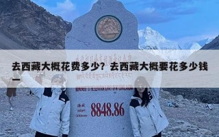 去西藏大概花费多少？去西藏大概要花多少钱一