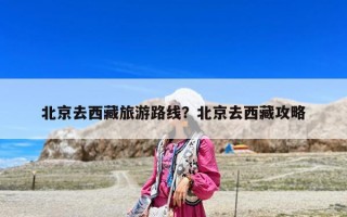 北京去西藏旅游路线？北京去西藏攻略