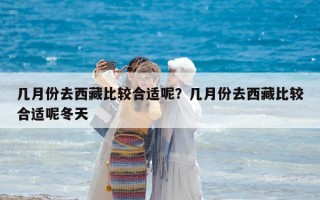 几月份去西藏比较合适呢？几月份去西藏比较合适呢冬天