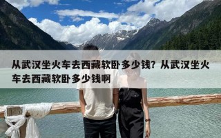 从武汉坐火车去西藏软卧多少钱？从武汉坐火车去西藏软卧多少钱啊