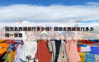 组团去西藏旅行多少钱？组团去西藏旅行多少钱一张票