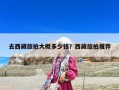 去西藏旅拍大概多少钱？西藏旅拍推荐
