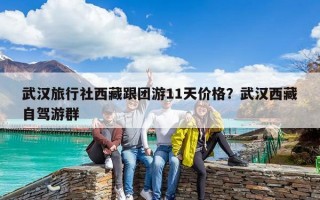武汉旅行社西藏跟团游11天价格？武汉西藏自驾游群