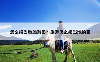 怎么报当地旅游团？旅游怎么报当地的团