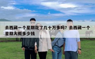 去西藏一个星期花了几十万多吗？去西藏一个星期大概多少钱
