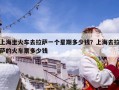 上海坐火车去拉萨一个星期多少钱？上海去拉萨的火车票多少钱