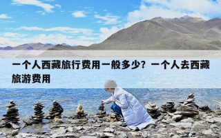 一个人西藏旅行费用一般多少？一个人去西藏旅游费用