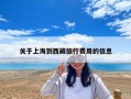 关于上海到西藏旅行费用的信息