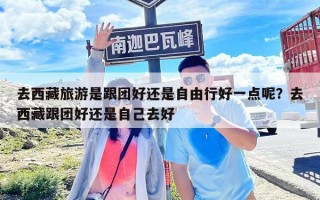 去西藏旅游是跟团好还是自由行好一点呢？去西藏跟团好还是自己去好
