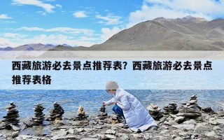 西藏旅游必去景点推荐表？西藏旅游必去景点推荐表格