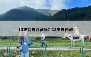 13岁能去西藏吗？12岁去西藏