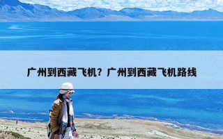 广州到西藏飞机？广州到西藏飞机路线