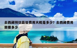 去西藏预估最低费用大概是多少？去西藏费用需要多少