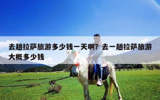 去趟拉萨旅游多少钱一天啊？去一趟拉萨旅游大概多少钱