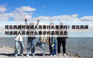 现在西藏对进藏人员有什么要求吗？现在西藏对进藏人员有什么要求吗最新消息
