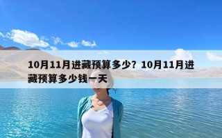 10月11月进藏预算多少？10月11月进藏预算多少钱一天