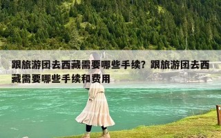 跟旅游团去西藏需要哪些手续？跟旅游团去西藏需要哪些手续和费用