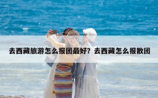 去西藏旅游怎么报团最好？去西藏怎么报散团