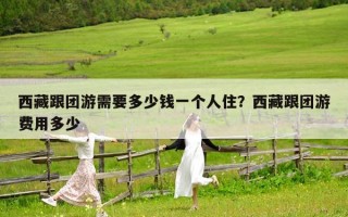 西藏跟团游需要多少钱一个人住？西藏跟团游费用多少