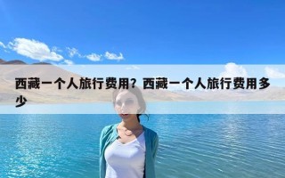 西藏一个人旅行费用？西藏一个人旅行费用多少