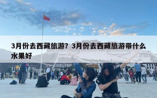 3月份去西藏旅游？3月份去西藏旅游带什么水果好