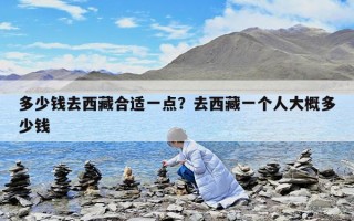 多少钱去西藏合适一点？去西藏一个人大概多少钱