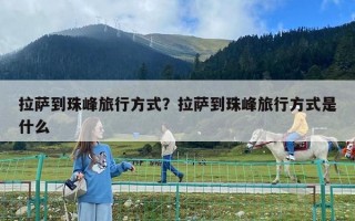 拉萨到珠峰旅行方式？拉萨到珠峰旅行方式是什么