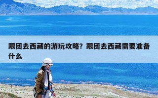 跟团去西藏的游玩攻略？跟团去西藏需要准备什么