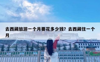 去西藏旅游一个月要花多少钱？去西藏住一个月