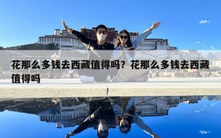 花那么多钱去西藏值得吗？花那么多钱去西藏值得吗