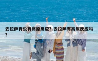 去拉萨有没有高原反应？去拉萨有高原反应吗?