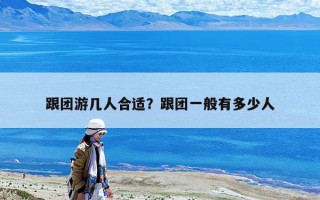 跟团游几人合适？跟团一般有多少人