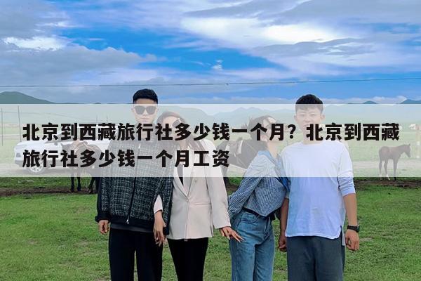 北京到西藏旅行社多少钱一个月?北京到西藏旅行社多少钱一个月工资