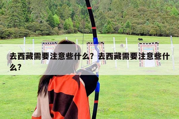 去西藏需要注意些什么?去西藏需要注意些什么?